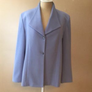 Lavender Wing Collar 2 Button Jacket